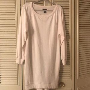 Cozy GAP Off-White Crew Neck Sweater Dress S
